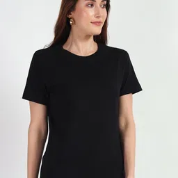 URBANICE Women Round Neck Relaxed Fit T-shirt-picture-40