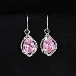 Clara 925 Sterling Silver Contemporary Drop Earrings-picture-13