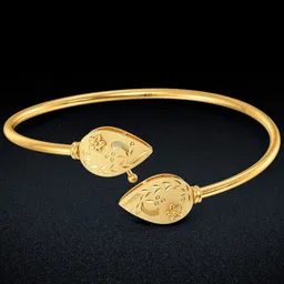 Joyalukkas 22Kt Gold Petal Bliss Gold Bangle 9.285 gms-picture-13