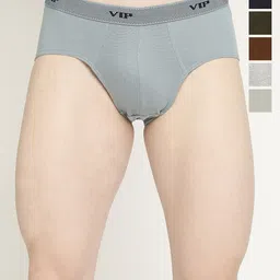 VIP Pack Of 6 Cotton Mid-Rise Basic Briefs VP-MI-BF-FRESH-1P-IN-PO6-110-picture-34