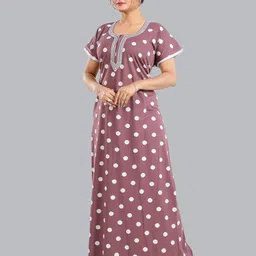 Lady Venom Printed Maxi Nightdress image 4