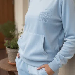 Nap Chief Embroidered Hooded Sweatshirt & Joggers Co-Ords image 3