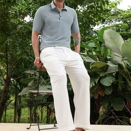 Campus Sutra Men Comfort Relaxed Fit Trousers image 3