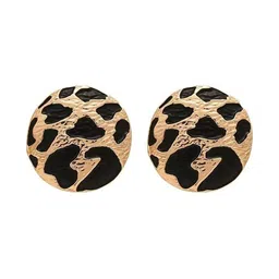 Tiso Korean Gold-Plated Circular Shaped Studs image 4