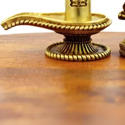 INTERNATIONAL GIFT Gold-Toned Religious Idol Showpiece-image-33