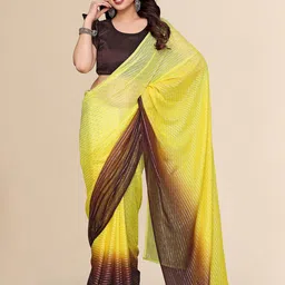Moda Rapido Ombre Striped Saree image 3