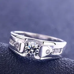 Lila Sterling Silver AD-Studded Finger Ring-picture-29