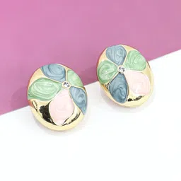 Krelin Floral Studs Earrings-picture-40