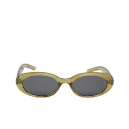 London Rag Women Oval Sunglasses with UV Protected Lens SG138_Golden image 2