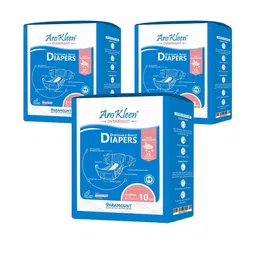 Arokleen Set Of 3 Disposable Adult Diapers - XL- 10 Pcs Each-picture-18