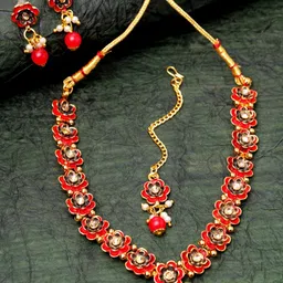 Anouk I Gold-Plated Beaded Jewellery Set-picture-27