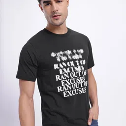 glitchez Typography Print T-shirt-picture-13