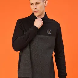 V-Mart Men Colourblocked Sweatshirt-image-83
