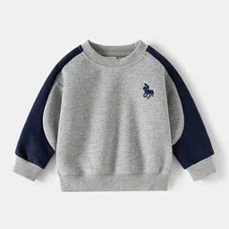 LULU & SKY Boys Self Design Round Neck Sweatshirt-picture-32