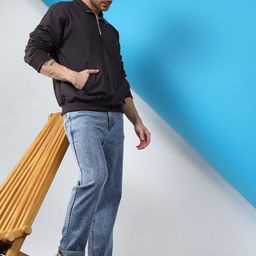 Stylecast X Kotty Men Cotton Half Zipper Pullover-picture-38