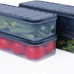 sanwariya unikart Plastic Fridge Container - 1200 ml image 4