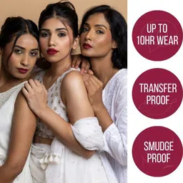 MyHues Comfort Matte Long Lasting Liquid Lipstick - 5 ml - Fuljhadi image 2