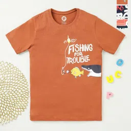YK Boys Typography 3 Printed Applique T-shirt-picture-42
