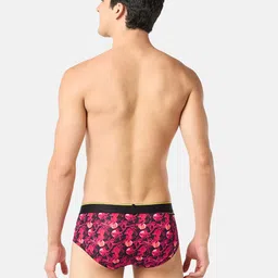 bummer Men's Underwear Mircomodal Printed Brief BRGT01S image 4