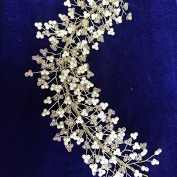 SAMYAK Women Crystal Beaded Tiara-image-81