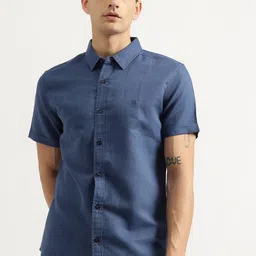 United Colors of Benetton Men Slim Fit Opaque Casual Shirt-picture-32