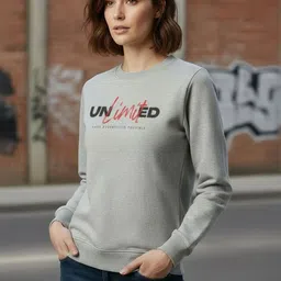 SZN Women Printed Sweatshirt image 2