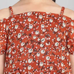 Baawri Girls Printed Jumpsuit image 2