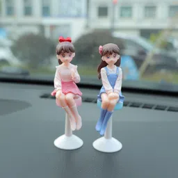 jagmohan enterprises 2 Types of Cartoon Sweetheart Girlfriend as a Toy and Showpiece Decorative Showpiece - 8 cm-picture-15
