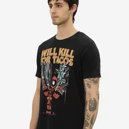 The Souled Store Men Printed T-shirt image 3