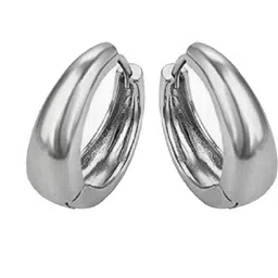 shobhram Unisex Silver Earrings image 2