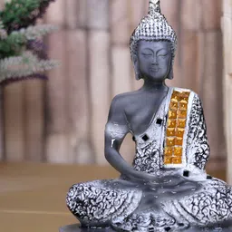 Aura Black Buddha Religious Idol Showpiece-image-6