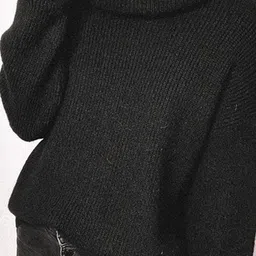 Mast & Harbour Women Turtle Neck Pullover Sweaters image 2