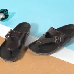 Mochi Men Leather Comfort Sandals-image-74