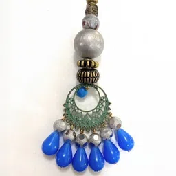 nonas  handmade jewellery Nonas handmade Jewellery Bohemian Artificial Beaded Statement Necklace image 2