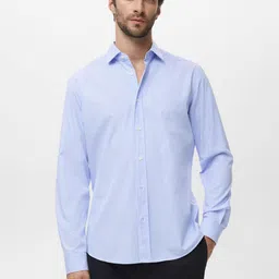 MANGO MAN Striped Casual Shirt-picture-17