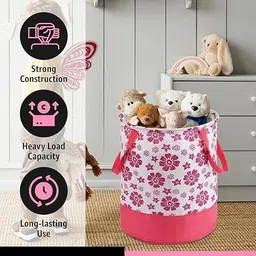 thetrendytailor 45 L Pink Laundry Bag image 2