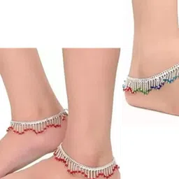 AamNa Enterprises Silver-Plated Anklet-picture-24
