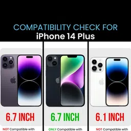 PEEPERLY Women Festive Flair Abstract Printed iPhone 14 Plus Crystal Back Case image 2