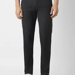 Van Heusen Sport Men Solid Trousers-picture-43
