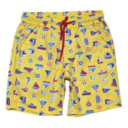Gini and Jony Bermuda Boys Cotton Conversational Printed Shorts-picture-16