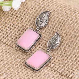 Forever Glam by Pantaloons Geometric Drop Earrings-picture-17