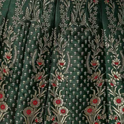 SWAMI STUDIO Ready to Wear Lehenga & Unstitched Blouse With Dupatta image 3