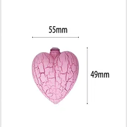 KAVYARA Blue & Pink Printed Heart Shaped Acrylic String Lights image 3