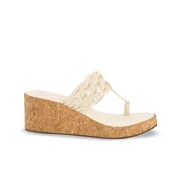 Try Me Ethnic Wedge Sandals image 4