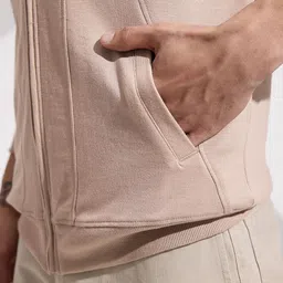 INVICTUS Mock Collar Front-Open Sweatshirt image 5