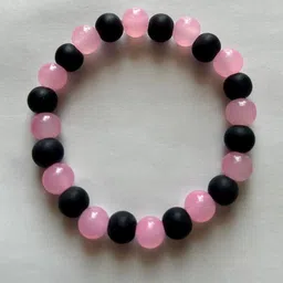 Divine souvenirs Unisex Artificial Beaded Elasticated Bracelet-picture-35