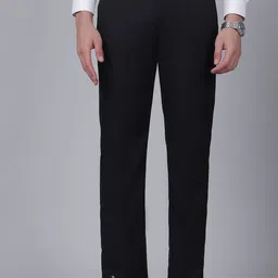 Cantabil Men Original Regular Fit Mid-Rise Flat-Front Formal Trouser-picture-33