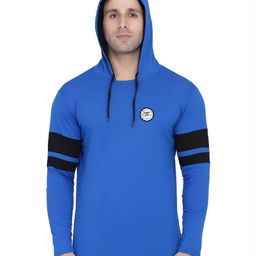 BEYOU FASHION Men Colourblocked Hooded Slim Fit T-shirt-picture-23