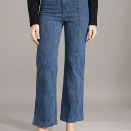 Xpose Women Comfort Straight Fit High-Rise Stretchable Jeans-picture-39