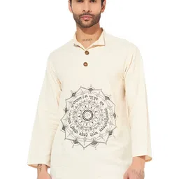 Difneez Men Ethnic Motifs Printed Handloom Kurta-picture-27